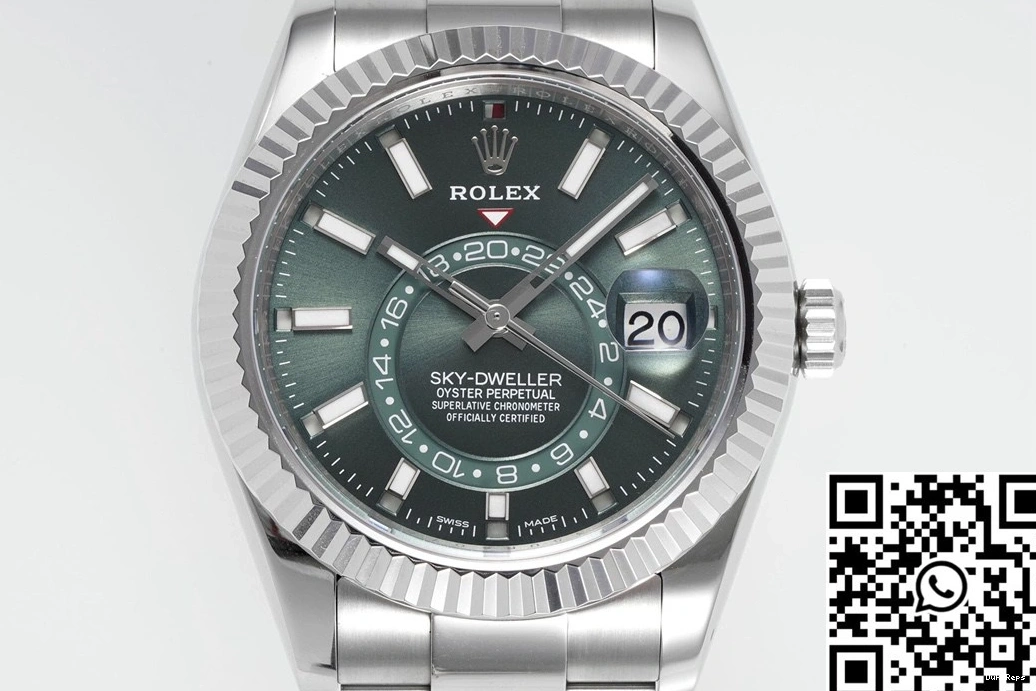 M336934-0001 ZF Rolex DWELLER SKY Green Dial Factory 0408
